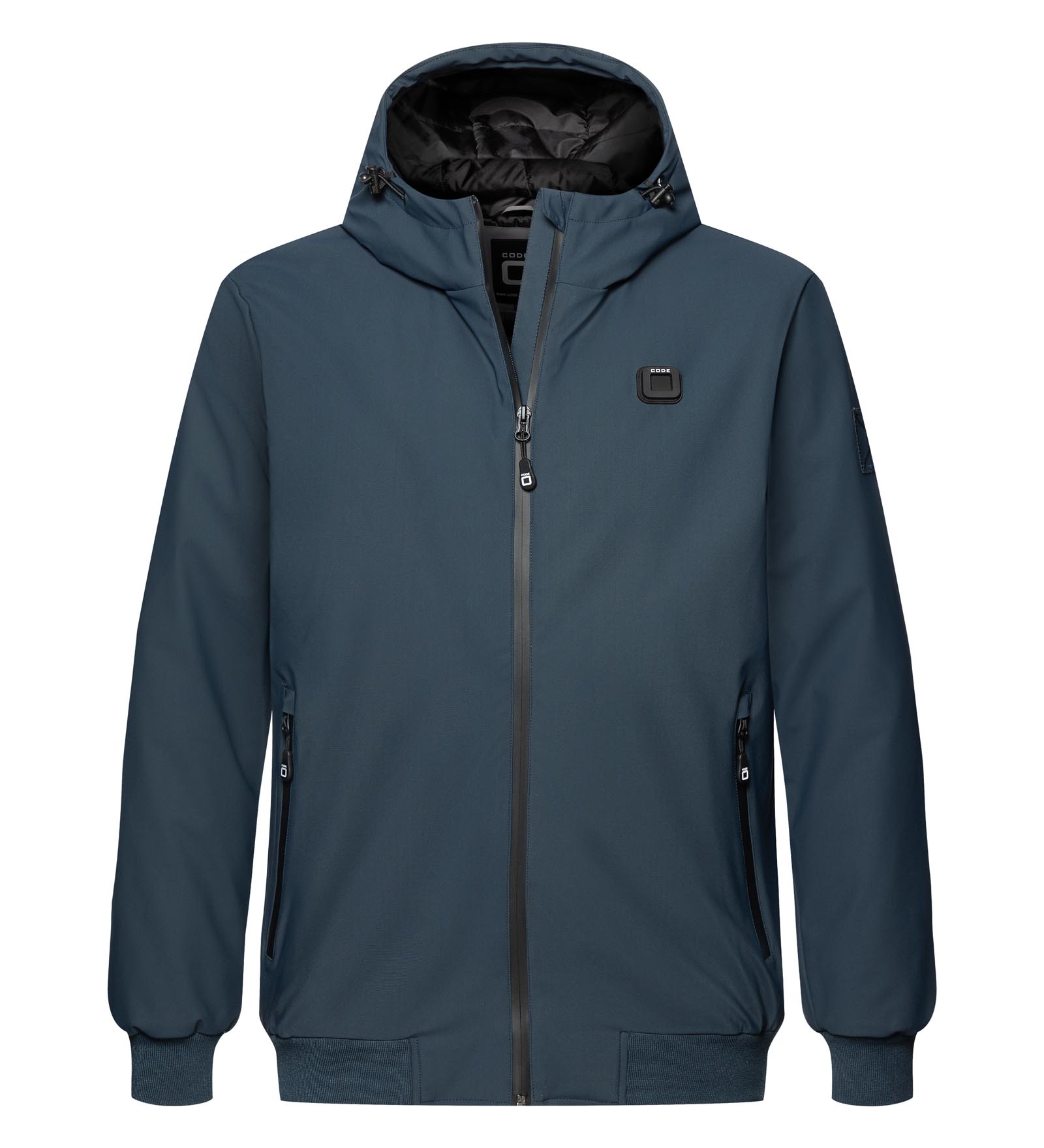 Navy blue waterproof jacket hotsell