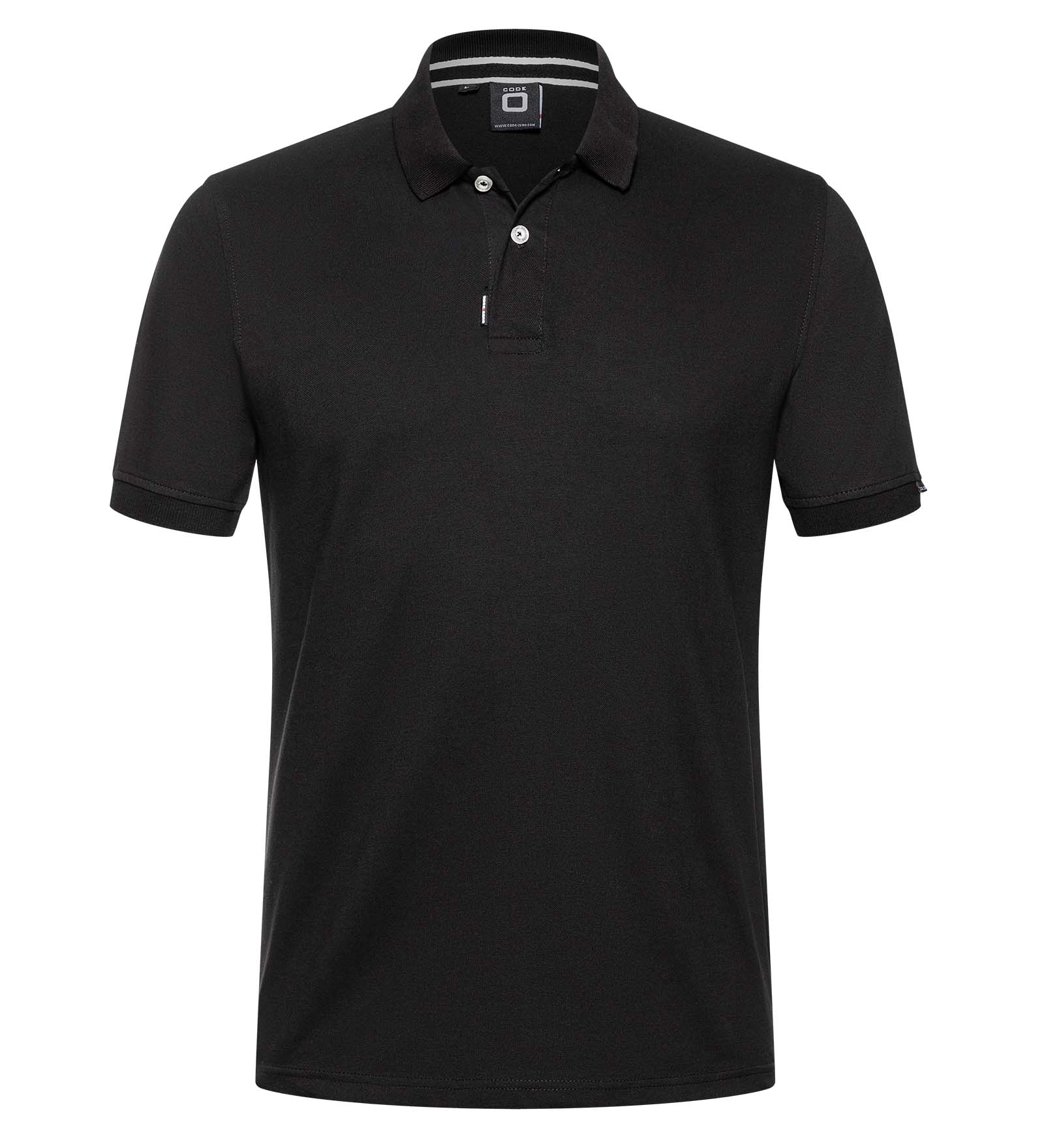 Black plain polo t shirt online