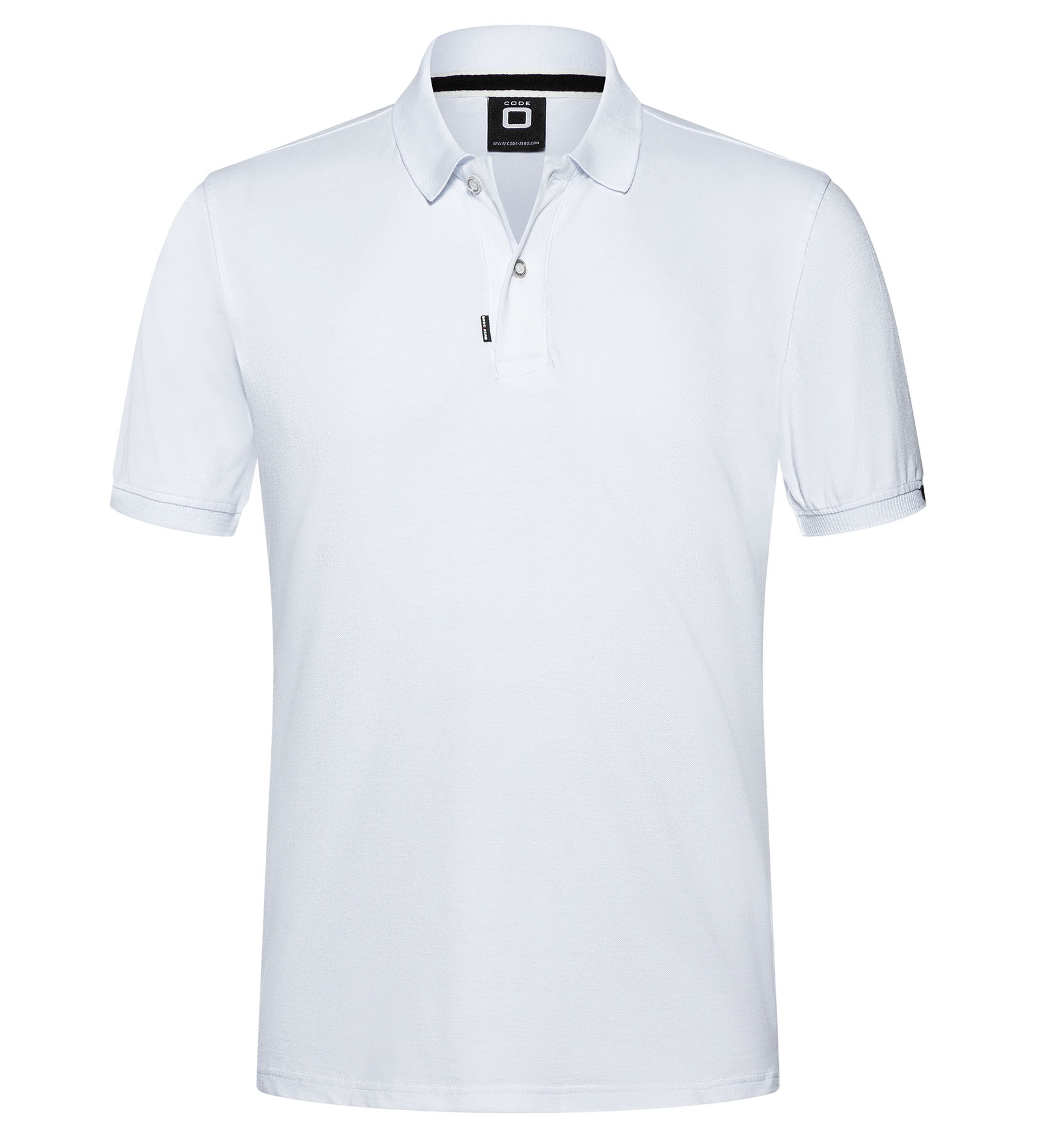 Mens white cotton polo shirts online