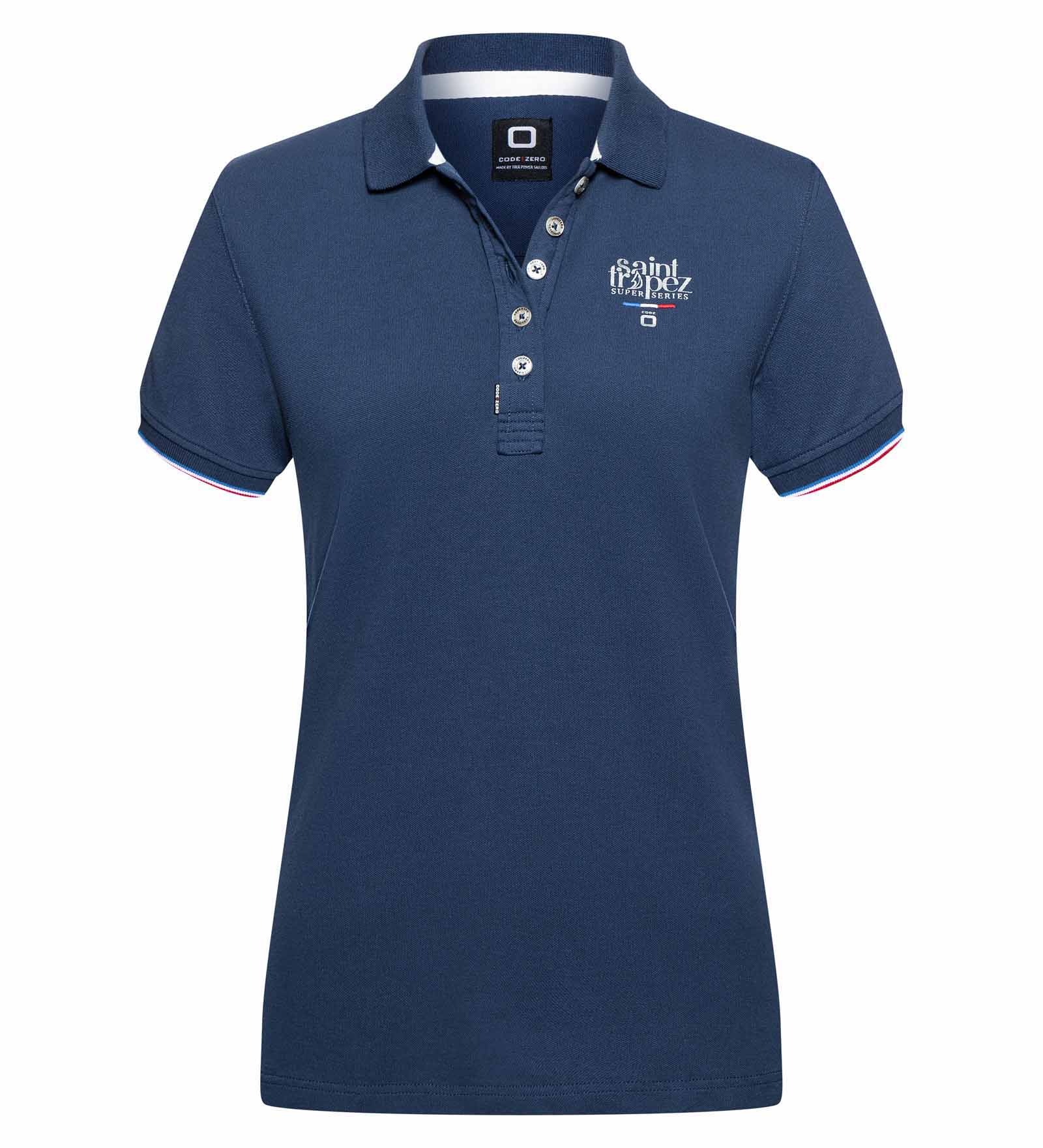 52 Super Series Polo Shirt Women Saint Tropez Navy Blue S