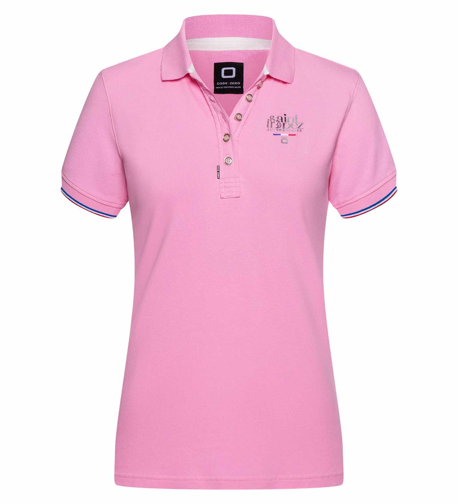 Pink polo best sale