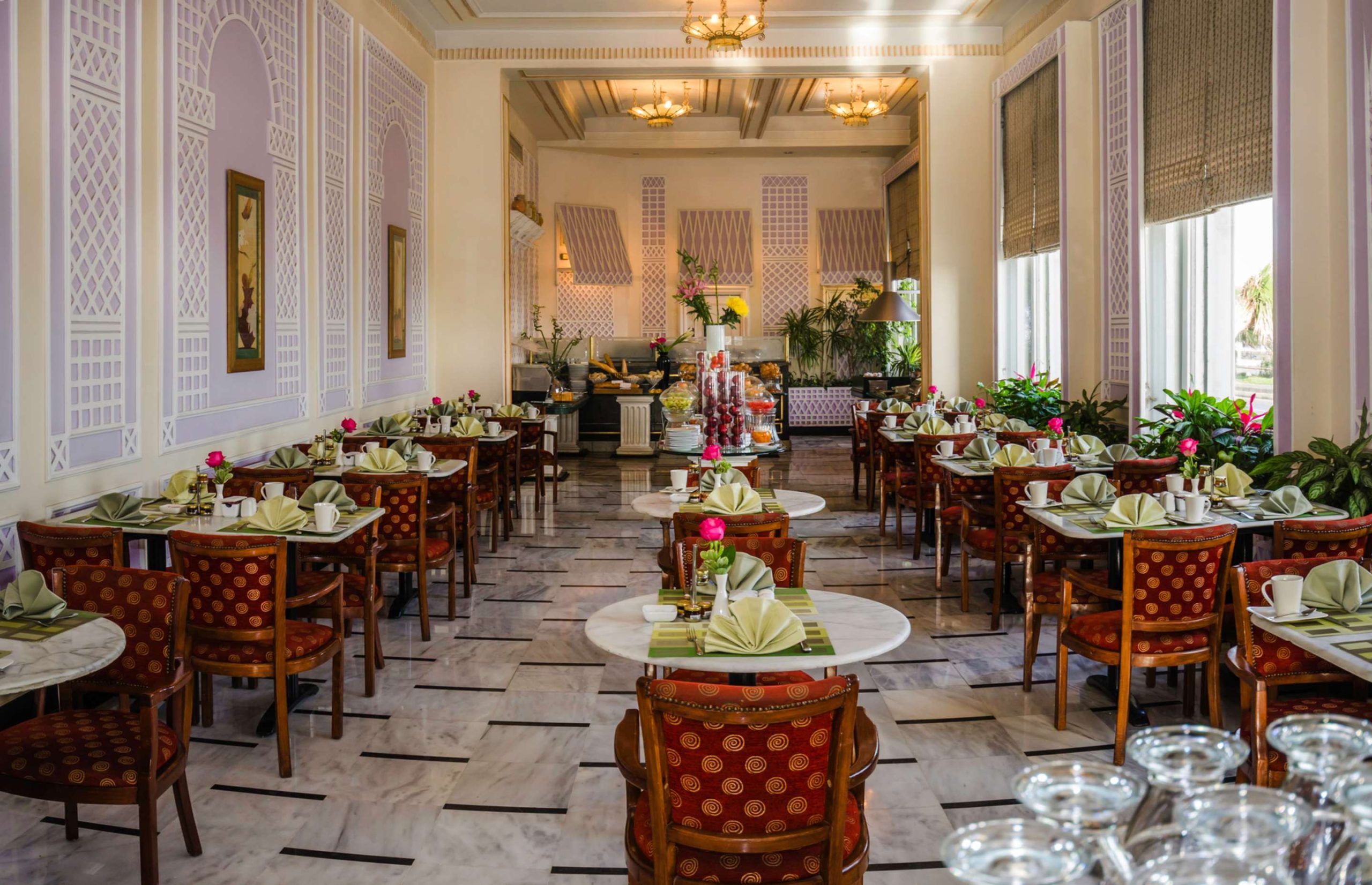Steigenberger Cecil Hotel in Alexandria with classic architecture and beautiful coastal views